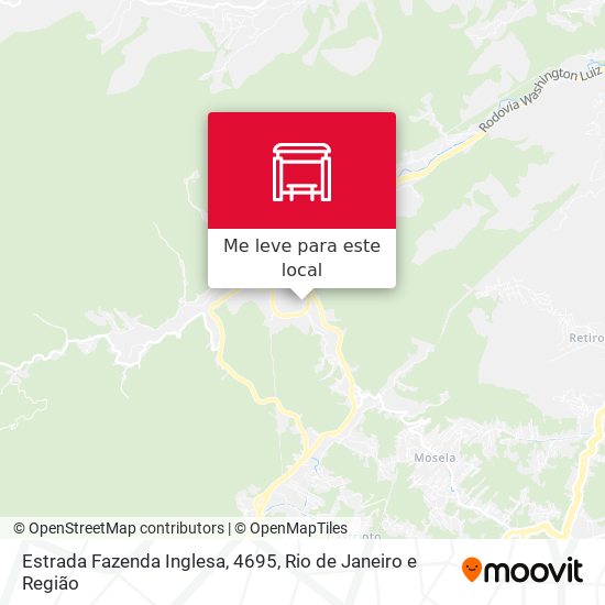 Estrada Fazenda Inglesa, 4695 mapa