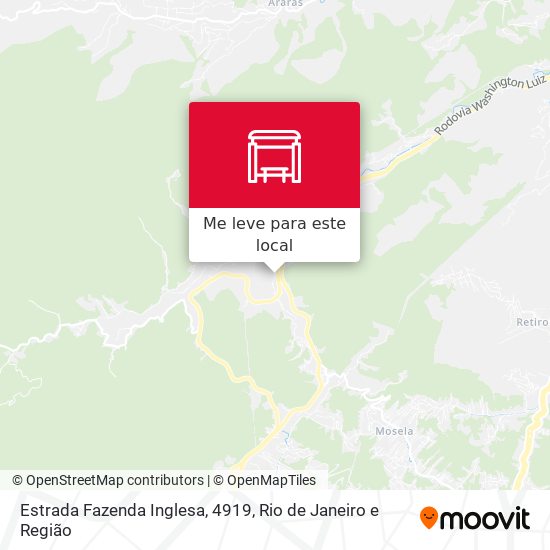 Estrada Fazenda Inglesa, 4919 mapa