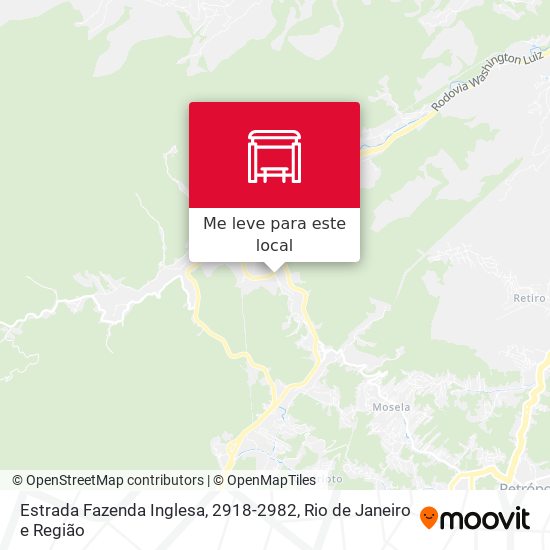 Estrada Fazenda Inglesa, 2918-2982 mapa