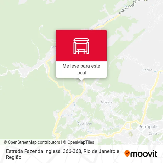 Estrada Fazenda Inglesa, 366-368 mapa