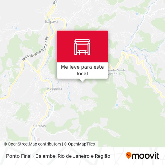 Ponto Final - Calembe mapa
