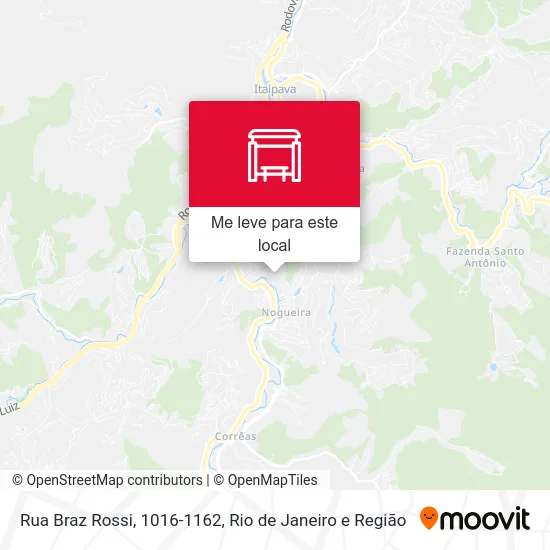 Rua Braz Rossi, 1016-1162 mapa
