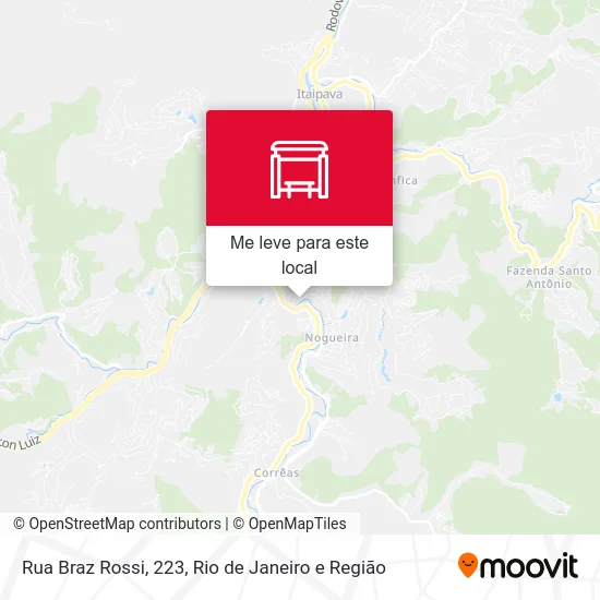 Rua Braz Rossi, 223 mapa