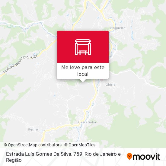 Estrada Luís Gomes Da Silva, 759 mapa