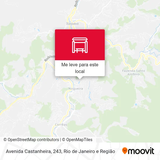 Avenida Castanheira, 243 mapa