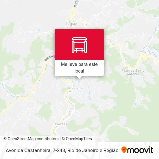 Avenida Castanheira, 7-243 mapa