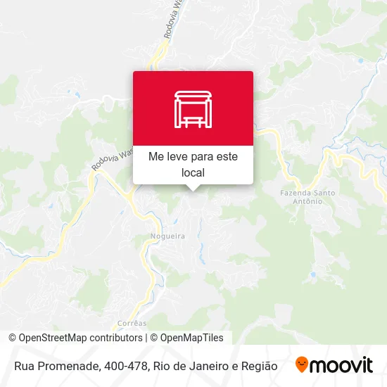 Rua Promenade, 400-478 mapa