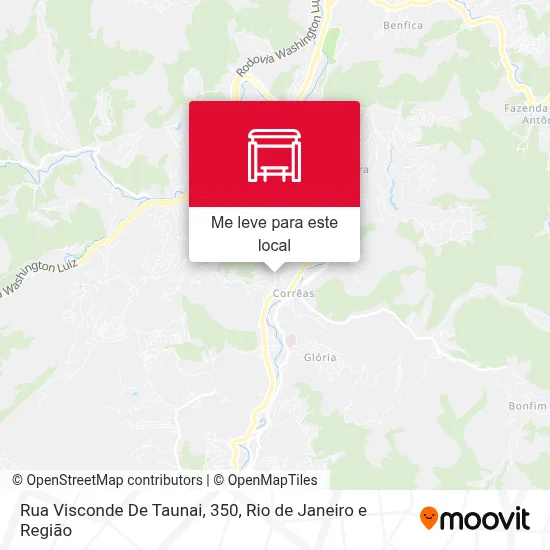Rua Visconde De Taunai, 350 mapa
