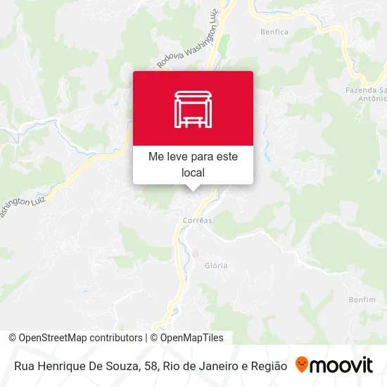 Rua Henrique De Souza, 58 mapa