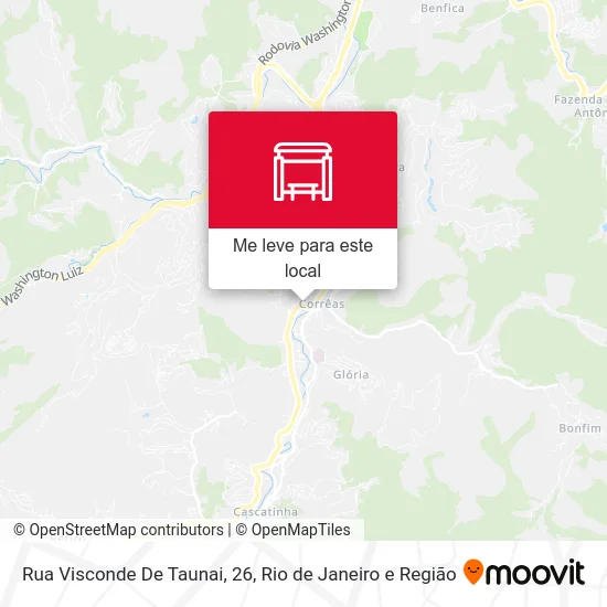 Rua Visconde De Taunai, 26 mapa