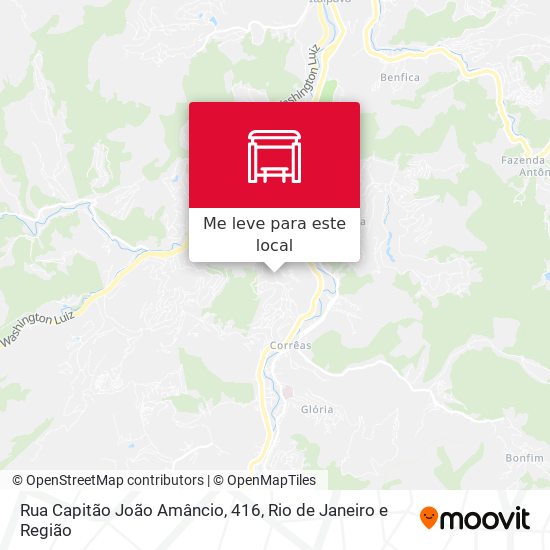 Rua Capitão João Amâncio, 416 mapa