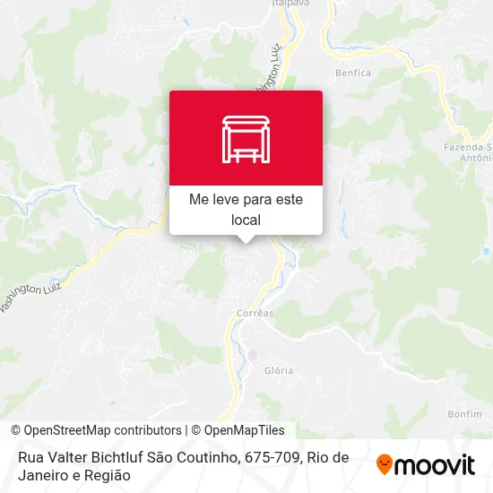 Rua Valter Bichtluf São Coutinho, 675-709 mapa