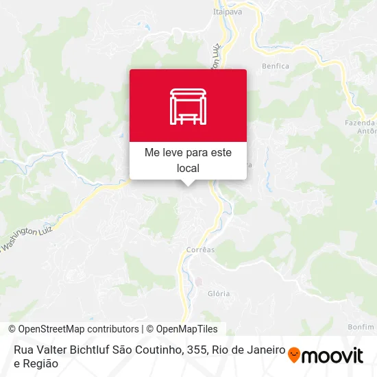 Rua Valter Bichtluf São Coutinho, 355 mapa