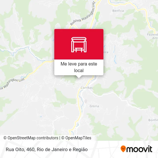 Rua Oito, 460 mapa