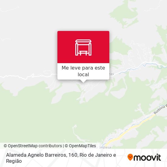 Alameda Agnelo Barreiros, 160 mapa