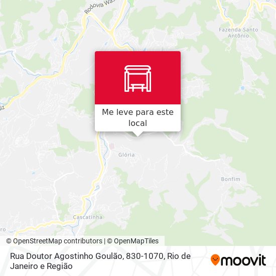 Rua Doutor Agostinho Goulão, 830-1070 mapa