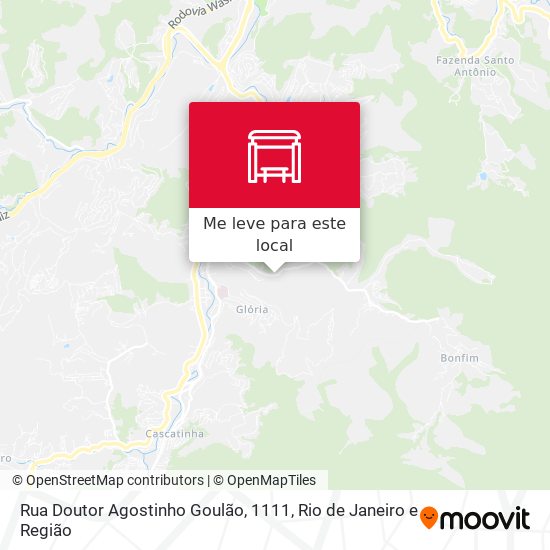 Rua Doutor Agostinho Goulão, 1111 mapa