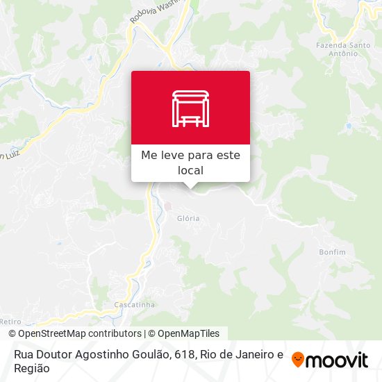 Rua Doutor Agostinho Goulão, 618 mapa