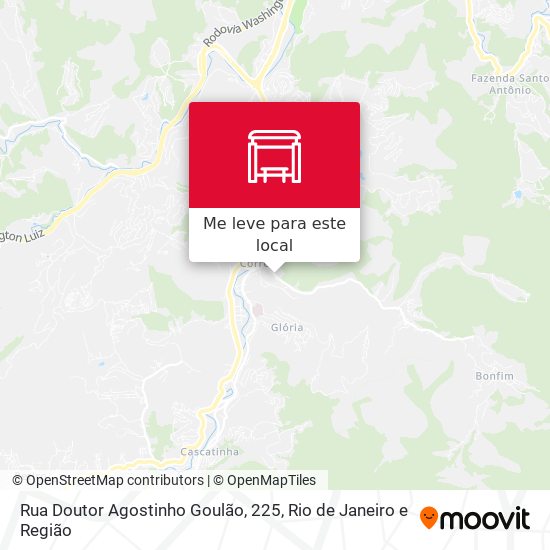 Rua Doutor Agostinho Goulão, 225 mapa