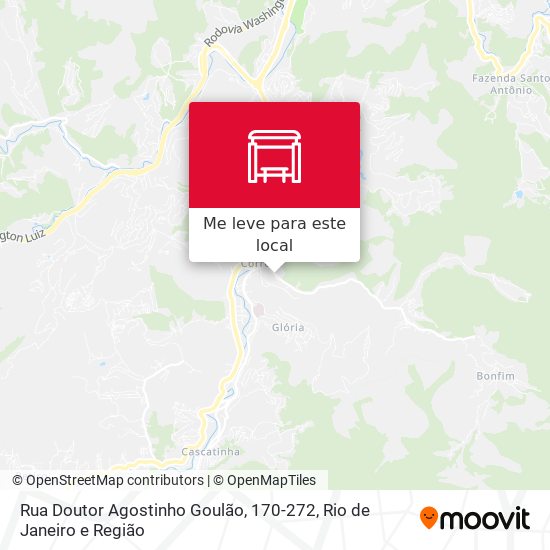Rua Doutor Agostinho Goulão, 170-272 mapa