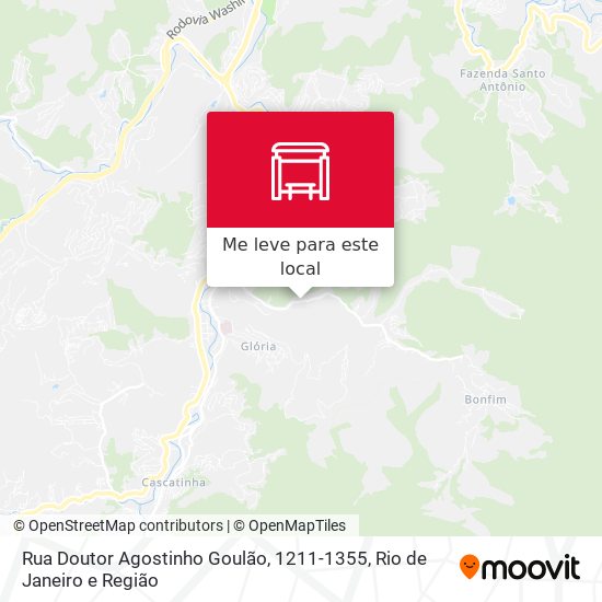 Rua Doutor Agostinho Goulão, 1211-1355 mapa
