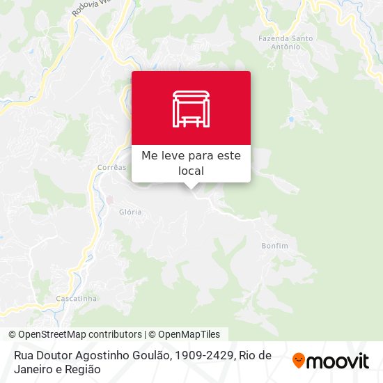 Rua Doutor Agostinho Goulão, 1909-2429 mapa