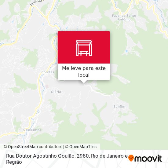 Rua Doutor Agostinho Goulão, 2980 mapa