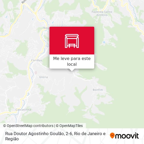Rua Doutor Agostinho Goulão, 2-6 mapa