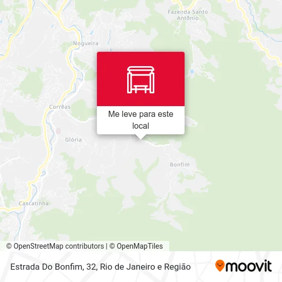 Estrada Do Bonfim, 32 mapa