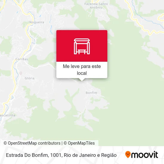 Estrada Do Bonfim, 1001 mapa