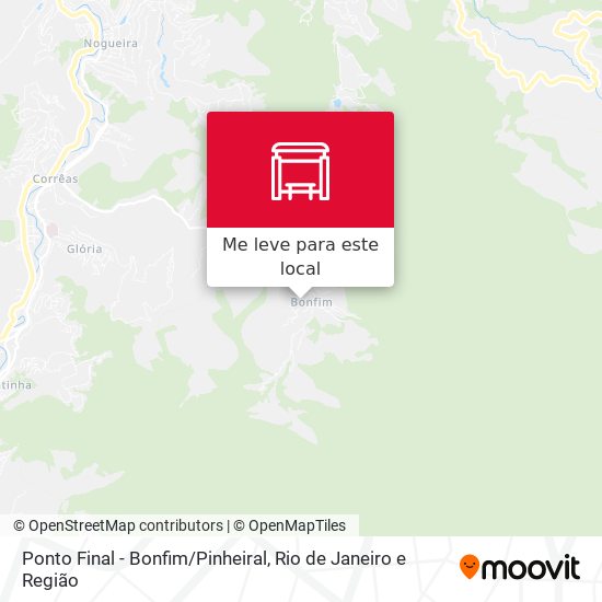 Ponto Final - Bonfim/Pinheiral mapa