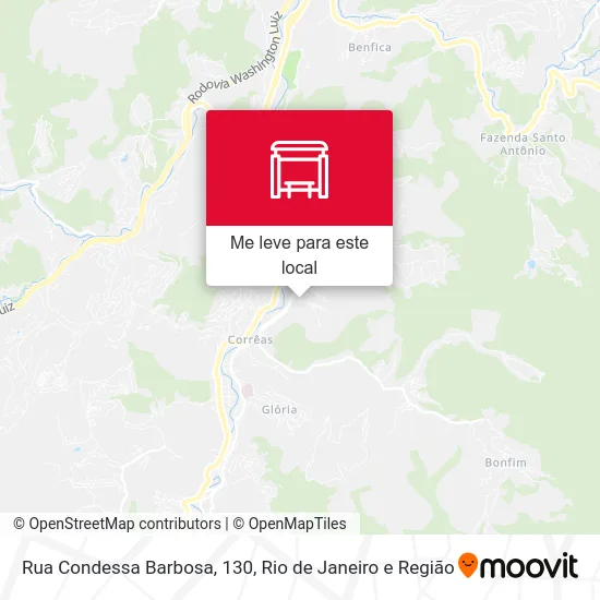 Rua Condessa Barbosa, 130 mapa