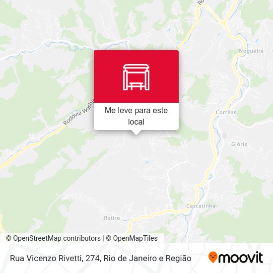 Rua Vicenzo Rivetti, 274 mapa