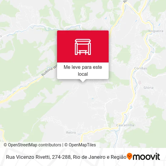Rua Vicenzo Rivetti, 274-288 mapa
