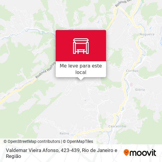 Valdemar Vieira Afonso, 423-439 mapa