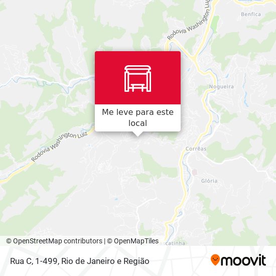 Rua C, 1-499 mapa