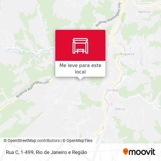 Rua C, 1-499 mapa