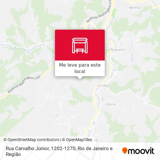 Rua Carvalho Júnior, 1202-1270 mapa