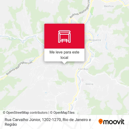 Rua Carvalho Júnior, 1202-1270 mapa