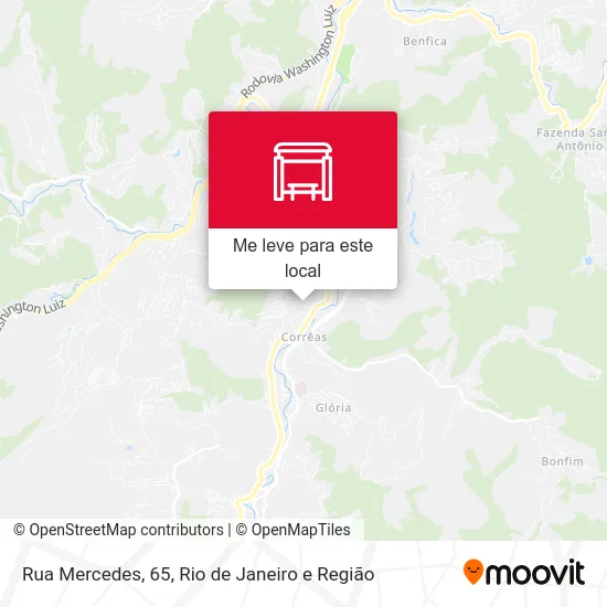 Rua Mercedes, 65 mapa