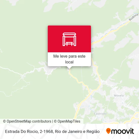 Estrada Do Rocio, 2-1968 mapa