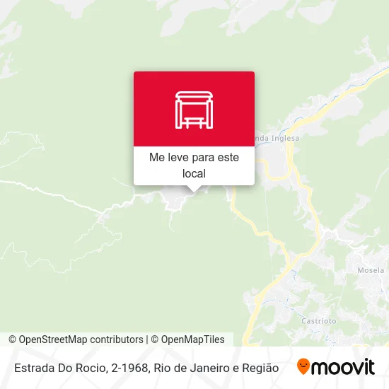 Estrada Do Rocio, 2-1968 mapa