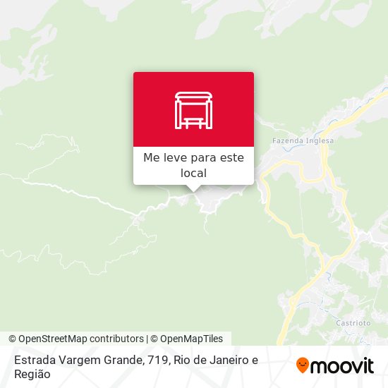 Estrada Vargem Grande, 719 mapa