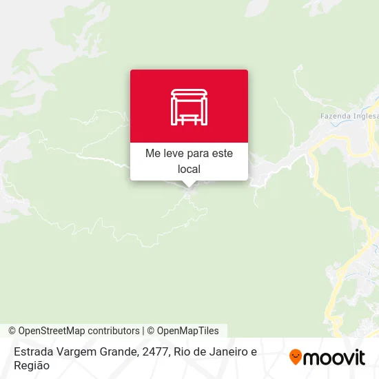 Estrada Vargem Grande, 2477 mapa