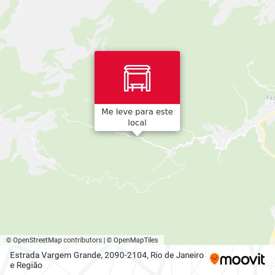 Estrada Vargem Grande, 2090-2104 mapa