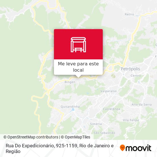 Rua Do Expedicionário, 925-1159 mapa
