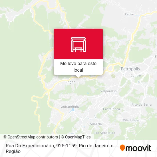 Rua Do Expedicionário, 925-1159 mapa