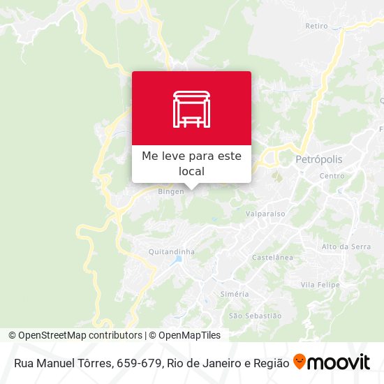 Rua Manuel Tôrres, 659-679 mapa