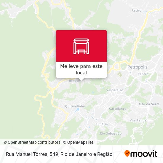 Rua Manuel Tôrres, 549 mapa