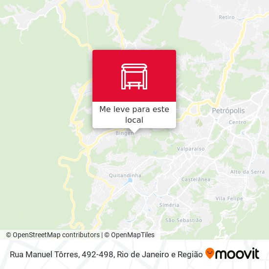 Rua Manuel Tôrres, 492-498 mapa